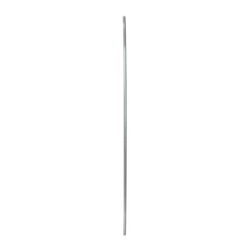 Howard Elliott 45.5"x30.75" Rectangular Wall Mirror with Mirrored Smoky Gray Wood Frame: Modern Design, No Assembly Required