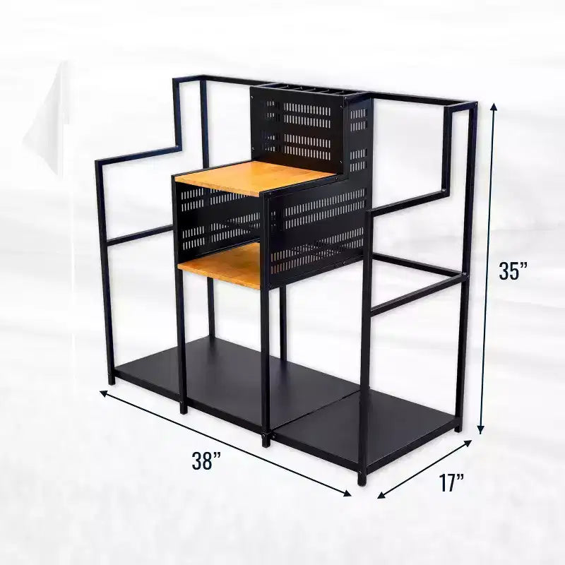Teal Triangle Pinehurst Golf Club Organizer | Double