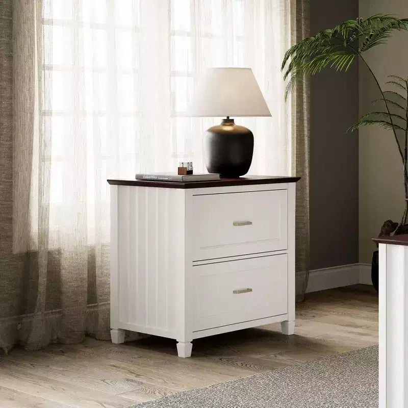 29 File Storage Cabinet, White