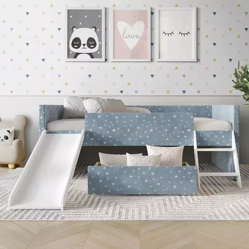 CasePiece Loft Bed in Velvet (2/2)