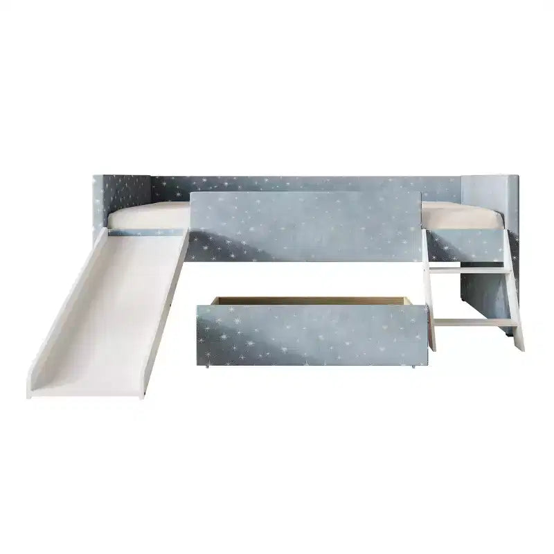 CasePiece Loft Bed in Velvet (2/2)