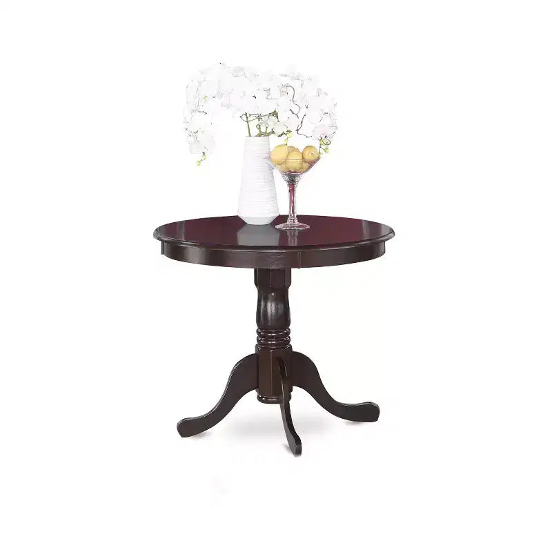 HomeStockKitchen Dining Table Set With 2 Chairs Modern Black
