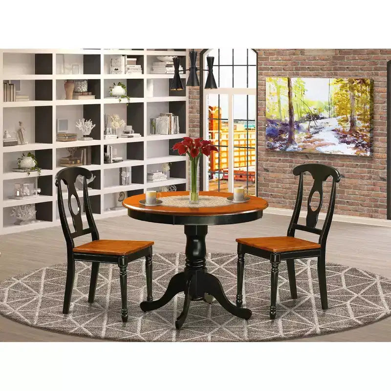 Kitchen Nook Dining Set For 2-Dinette Table And 2 Kitchen Dining Chairs
