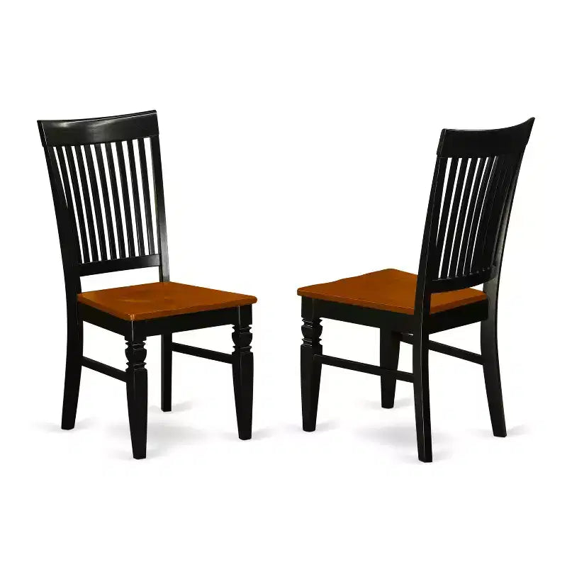 Modern 9 Piece Dining Set Square Table 8 Chairs Black Cherry Finish 54x54 Inch