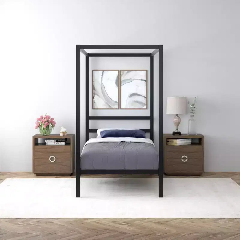 DHP Modern Metal Canopy Bed