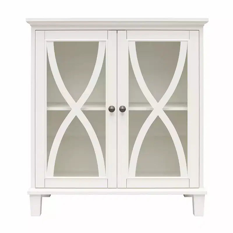 Ameriwood Home Celeste Accent Cabinet with Glass Doors