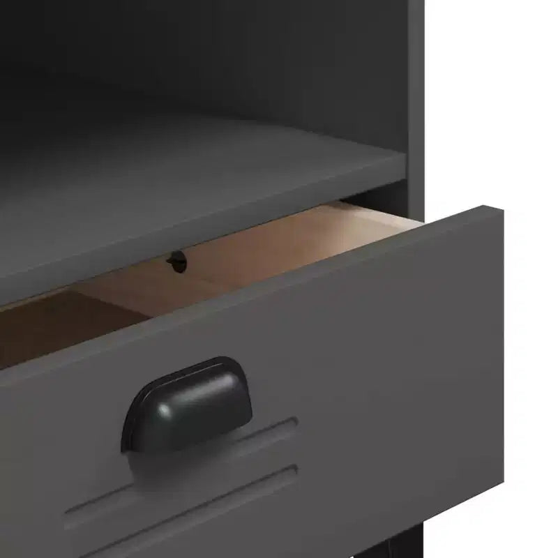 vidaXL TV Stand Storage Media Console Entertainment Center Solid Wood Pine