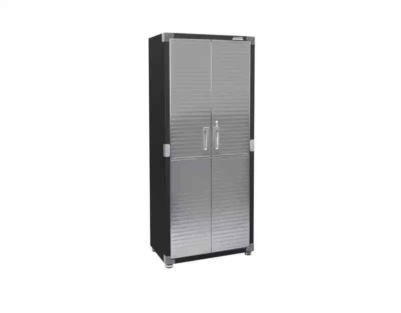 Seville Classics UltraHD 2-Piece Storage Cabinet Set, 30 x 18 x 90.5