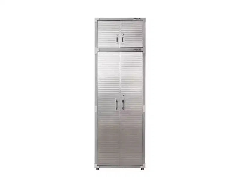 Seville Classics UltraHD 2-Piece Storage Cabinet Set, 30 x 18 x 90.5