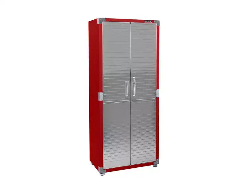 Seville Classics UltraHD 2-Piece Storage Cabinet Set, 30 x 18 x 90.5