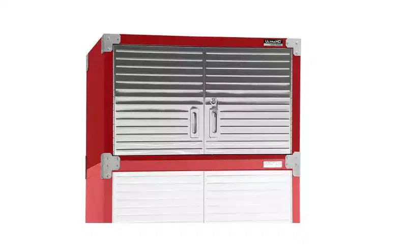 Seville Classics UltraHD 2-Piece Storage Cabinet Set, 30 x 18 x 90.5