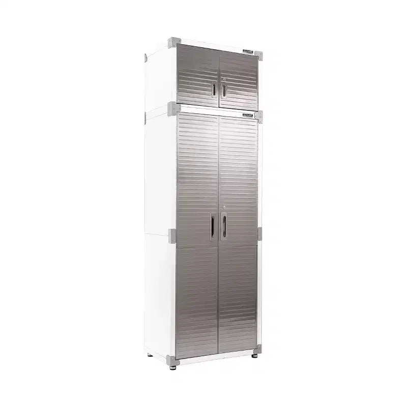 Seville Classics UltraHD 2-Piece Storage Cabinet Set, 30 x 18 x 90.5