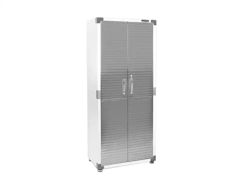 Seville Classics UltraHD 2-Piece Storage Cabinet Set, 30 x 18 x 90.5