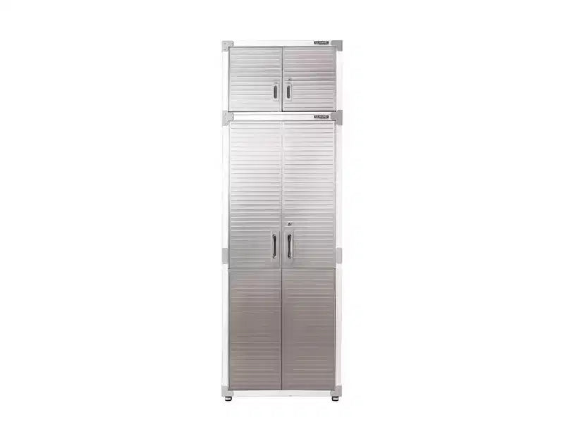 Seville Classics UltraHD 2-Piece Storage Cabinet Set, 30 x 18 x 90.5