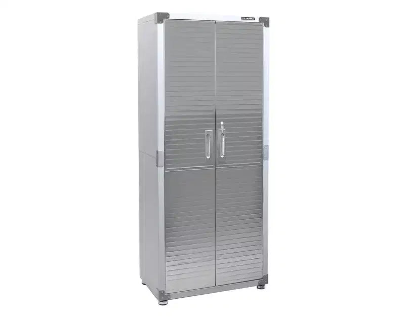 Seville Classics UltraHD 2-Piece Storage Cabinet Set, 30 x 18 x 90.5