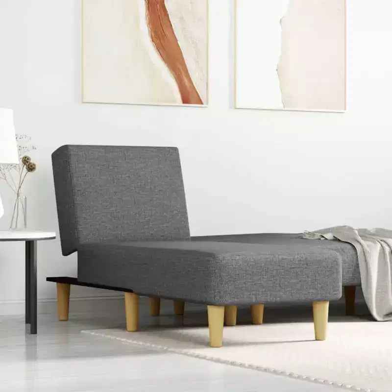 vidaXL Lounger Modern Settee Lounge Sofa Chair Bed Living Room Seating Velvet