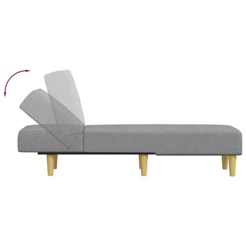 vidaXL Lounger Modern Settee Lounge Sofa Chair Bed Living Room Seating Velvet