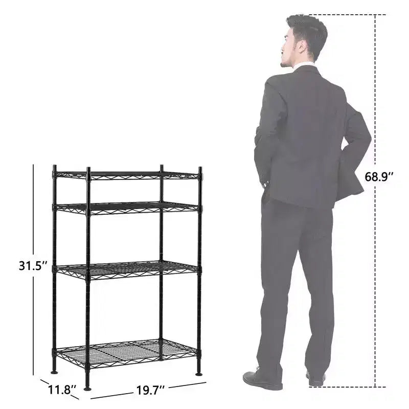 Karl Home | 19.7in. W Steel Shelving Unit