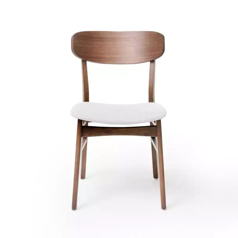 Christopher Knight Home Iriat Mid Century Modern Fabric Upholstered Wood 5 Piece Dining Set