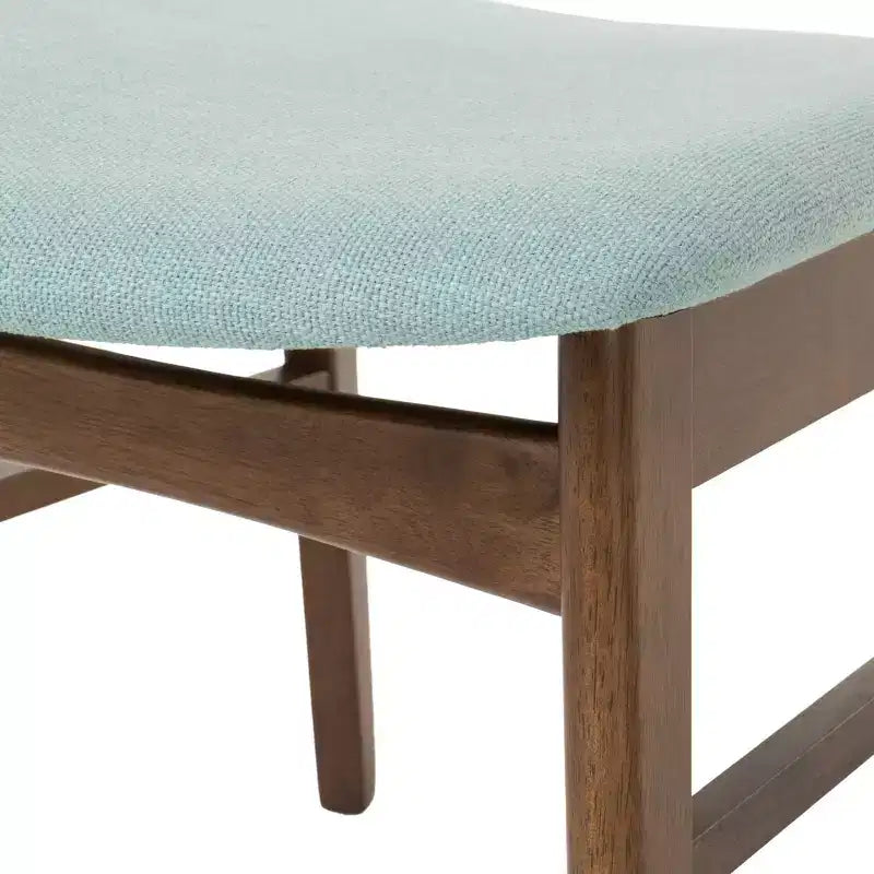 Christopher Knight Home Iriat Mid Century Modern Fabric Upholstered Wood 5 Piece Dining Set