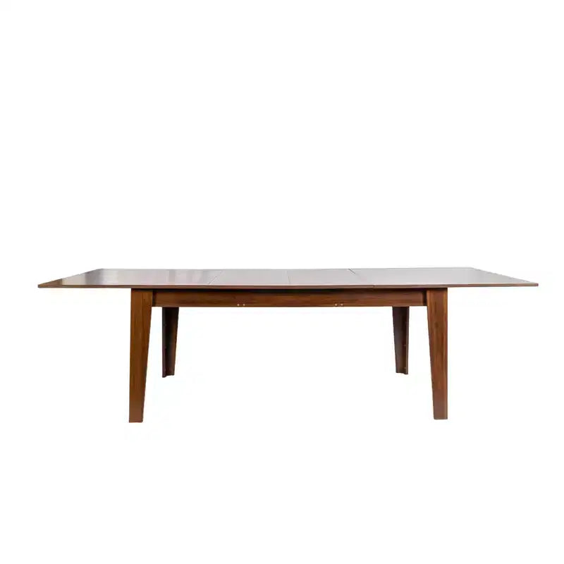 CLIHOME 106.3 Large Extendable Dining Table, MDF Kitchen Table