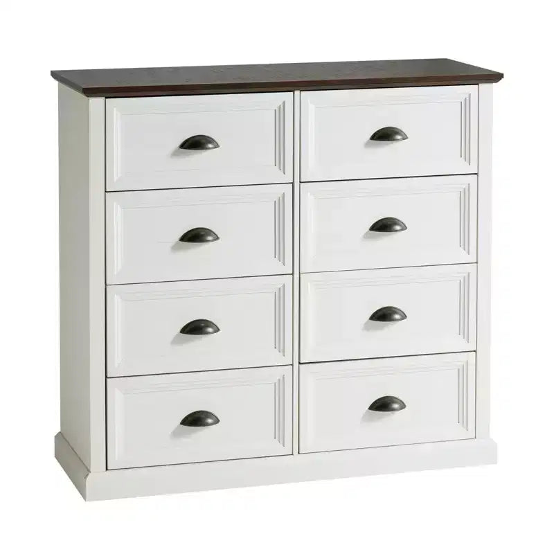 AMERLIFE Farmhouse Drawer Dresser with Storage Drawers