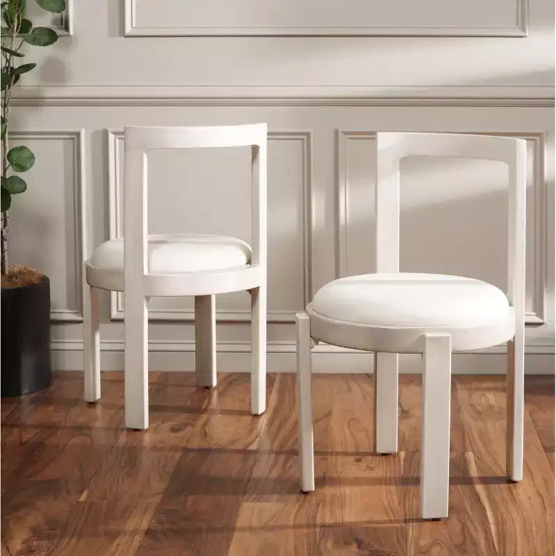 Estes Round Dining Chair (Set of 2) - DCH8802 - Safavieh