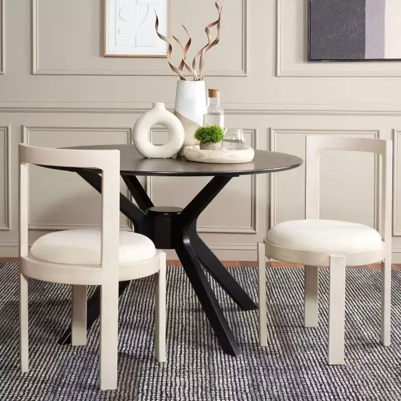 Estes Round Dining Chair (Set of 2) - DCH8802 - Safavieh