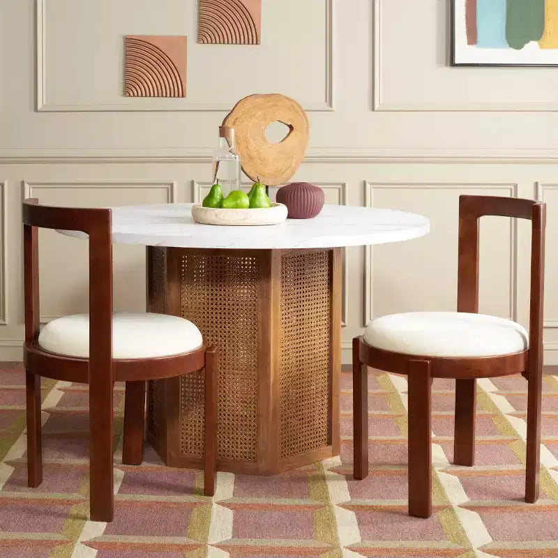Estes Round Dining Chair (Set of 2) - DCH8802 - Safavieh