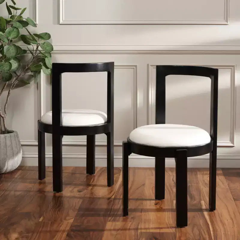 Estes Round Dining Chair (Set of 2) - DCH8802 - Safavieh