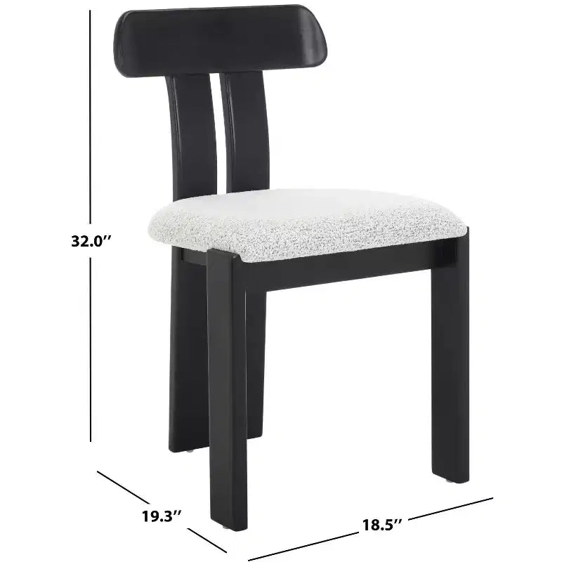 Cayde Boucle Seat Dining Chair - DCH8806 - Safavieh