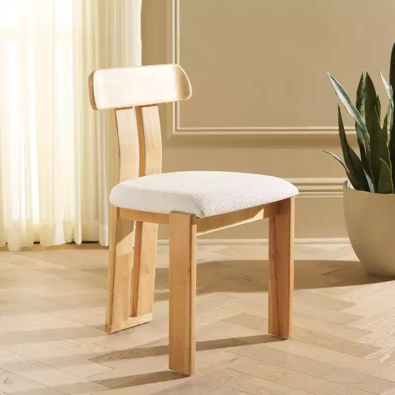 Cayde Boucle Seat Dining Chair - DCH8806 - Safavieh