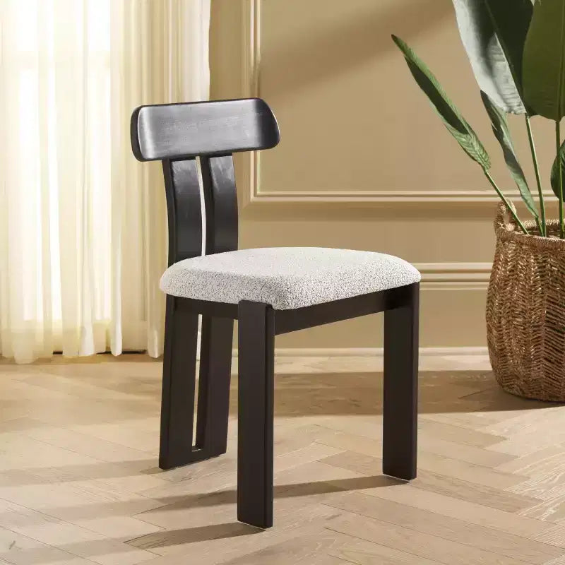 Cayde Boucle Seat Dining Chair - DCH8806 - Safavieh