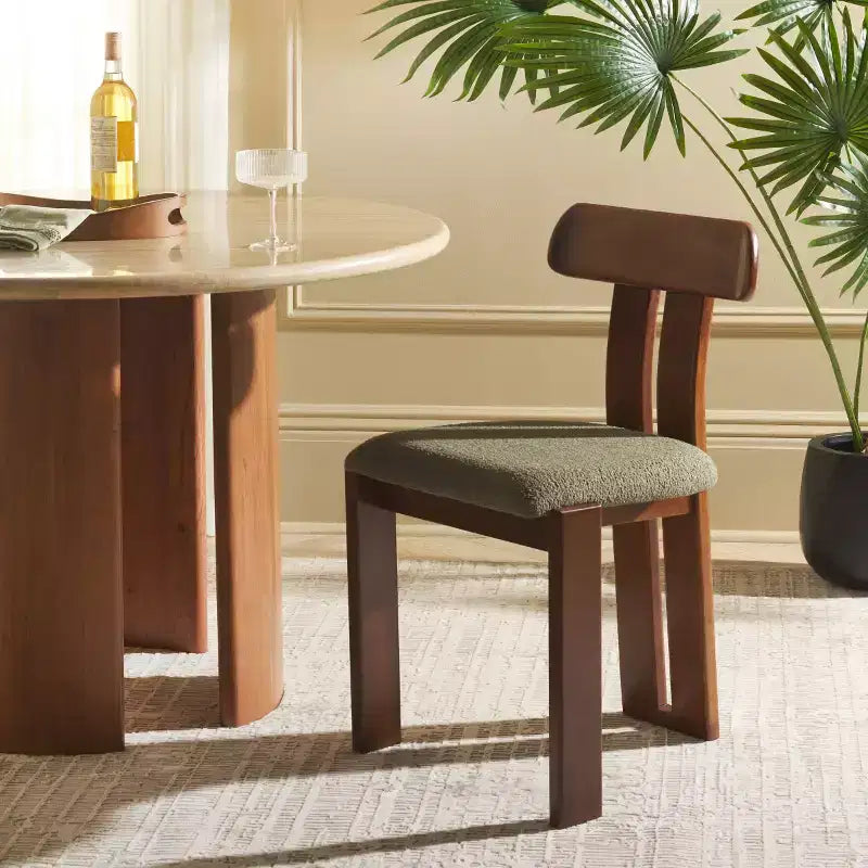 Cayde Boucle Seat Dining Chair - DCH8806 - Safavieh