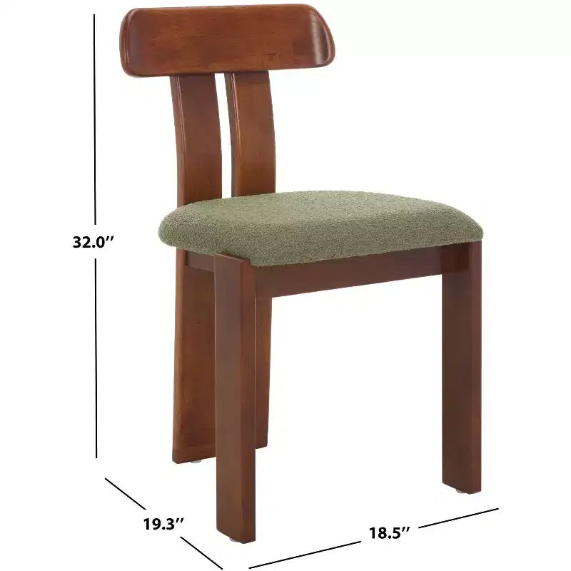 Cayde Boucle Seat Dining Chair - DCH8806 - Safavieh