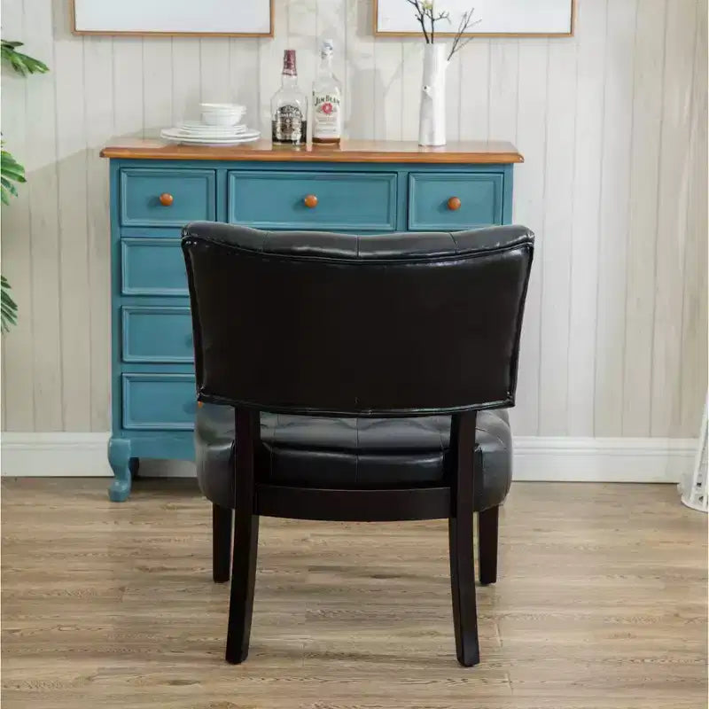Okak Modern Accent Chair, Movile Boucle Tufted Accent Chair with Oversized Seating for Living Room Bedroom Apartment