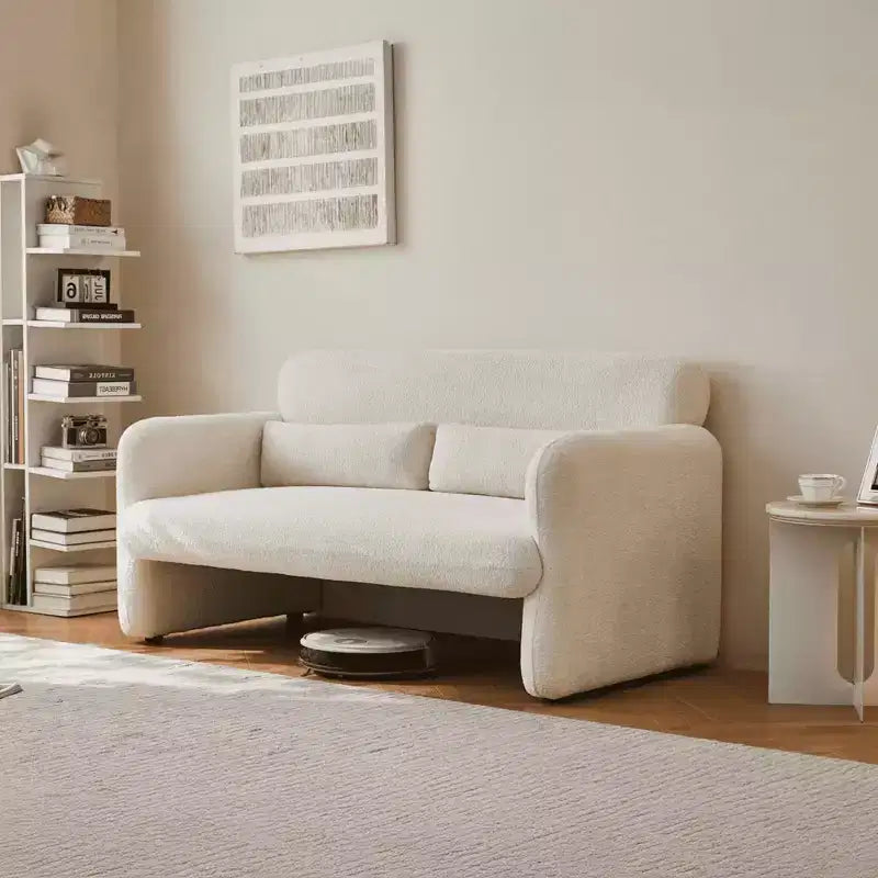 MAYEERTY Sleeper Sofa Bed with USB, 3-in-1 Adjustable Pull-Out Bed & Side Pocket (Velvet)