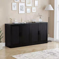 PexFix Wood Accent Cabinet with Adjustable Shelves