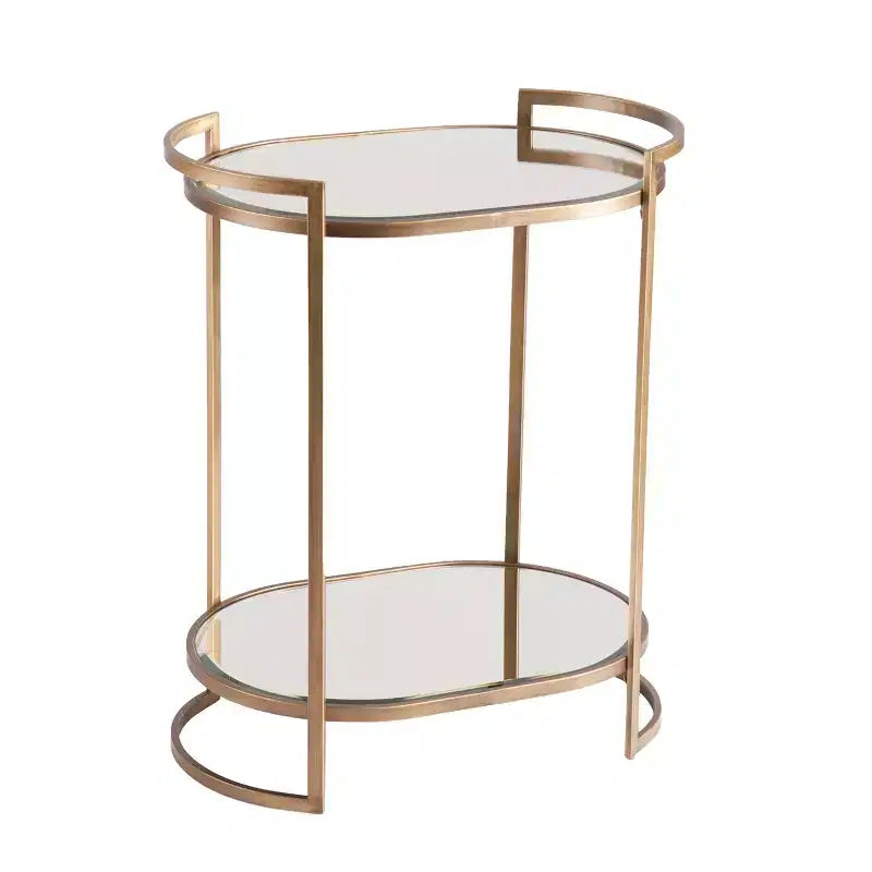 Gardner Small Space Bar Table - Gold - SEI