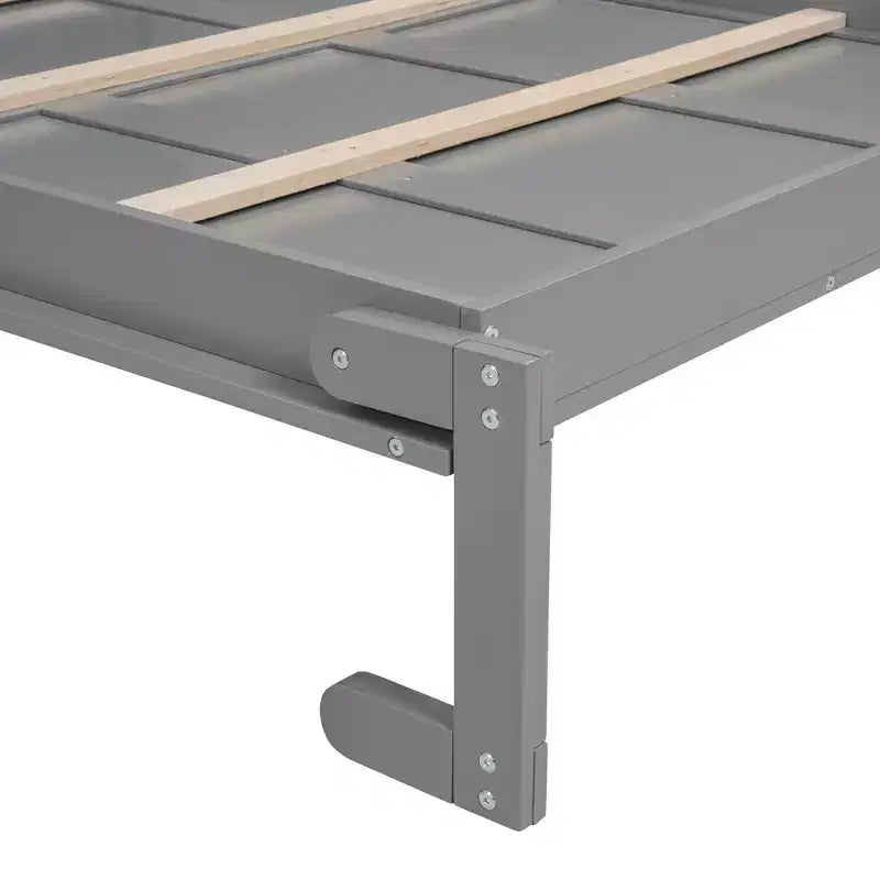 Whisen Murphy Bed Wall Bed with Shelves
