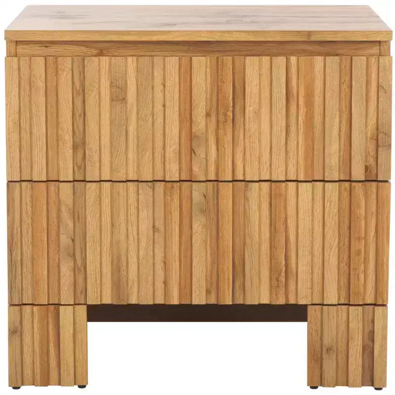 Conall 2 Drawer Nightstand - NST3103 - Oak - Safavieh