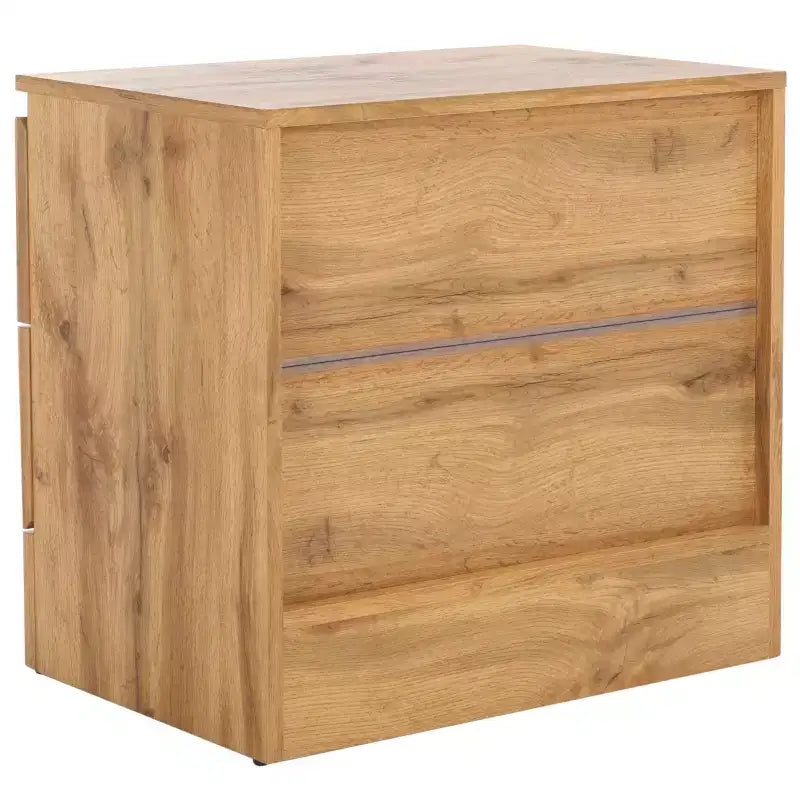 Conall 2 Drawer Nightstand - NST3103 - Oak - Safavieh