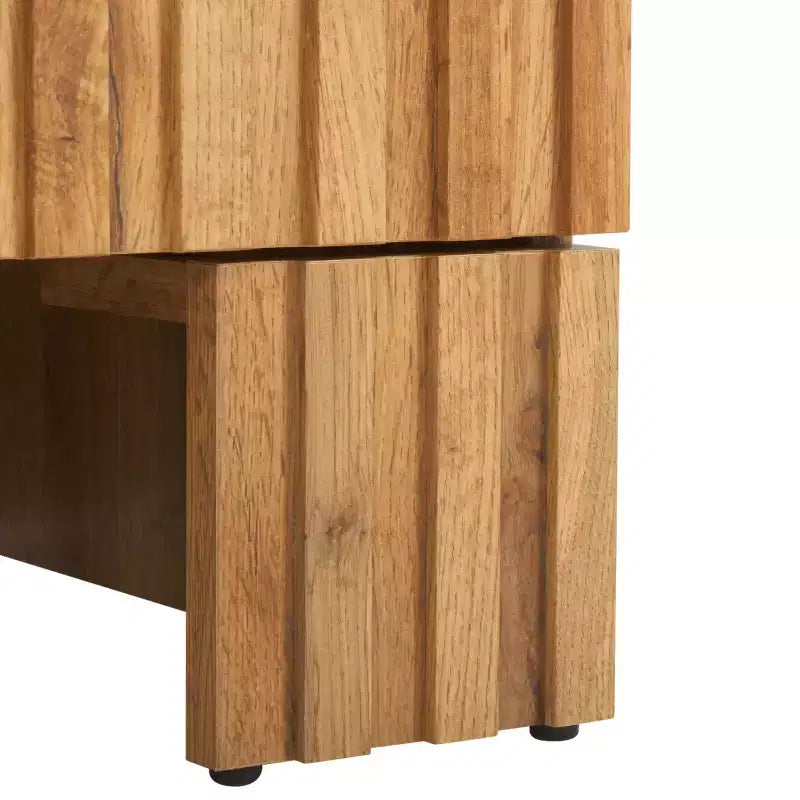 Conall 2 Drawer Nightstand - NST3103 - Oak - Safavieh