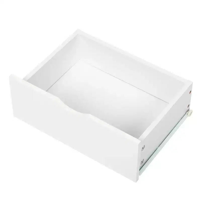 Karl Home 2-Drawer White MDF 15.75in. W Nightstands - Set of 2