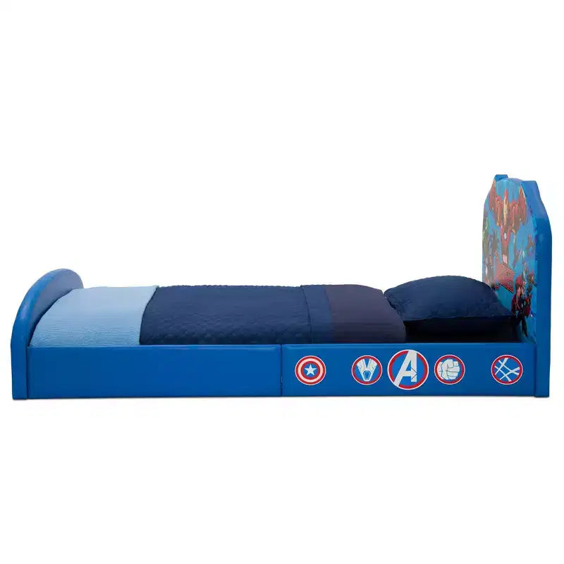 Marvel Avengers Upholstered Twin Bed