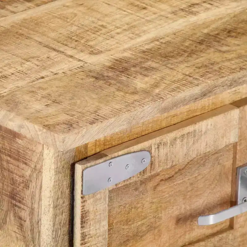 vidaXL Coffee Table Natural Mango Wood Solid Mango Wood Compact