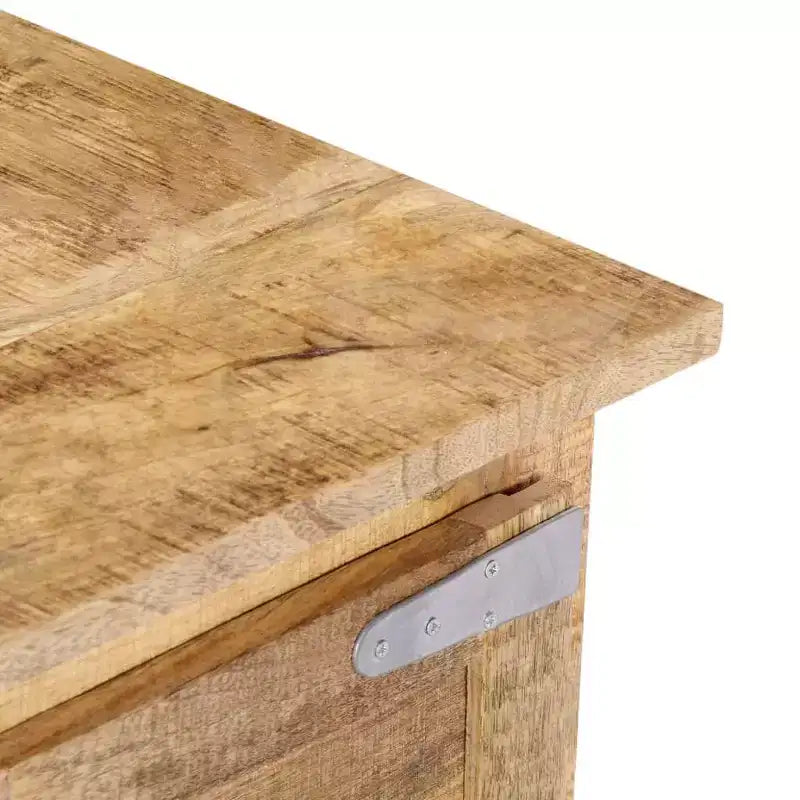 vidaXL Coffee Table Natural Mango Wood Solid Mango Wood Compact