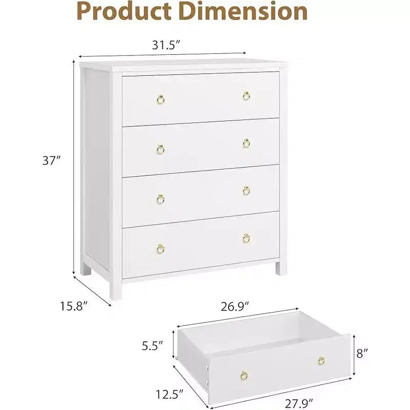 Dresser for Bedroom, Chest of Dressers Tall Dresser for Closet with Drawers Chest with Clothes Storage Cabinet, Drawer Organizer for Living Room