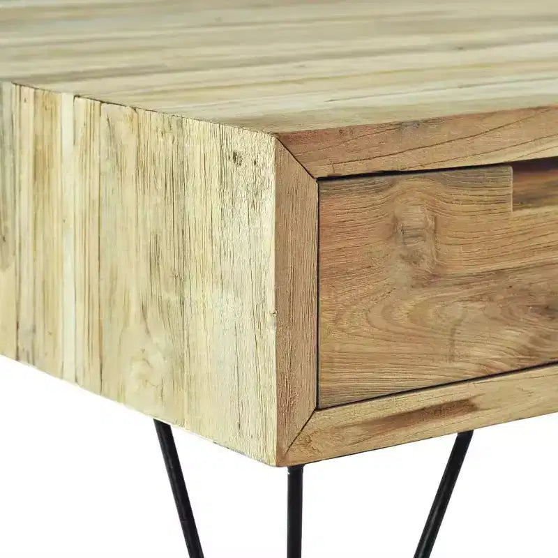 vidaXL Coffee Table 31.5x31.5x15.7 Solid Teak