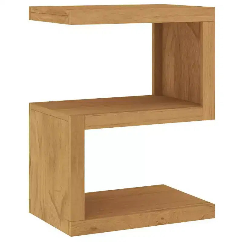 vidaXL Side Table 17.7x11.8x23.6 Solid Wood Teak